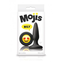 NS Novelties Mojis ILY 迷你後庭塞 -黑色