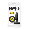 NS Novelties Mojis SHT 迷你後庭塞 - 黑色