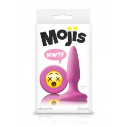 NS Novelties Mojis WTF 迷你後庭塞 - 粉紅色